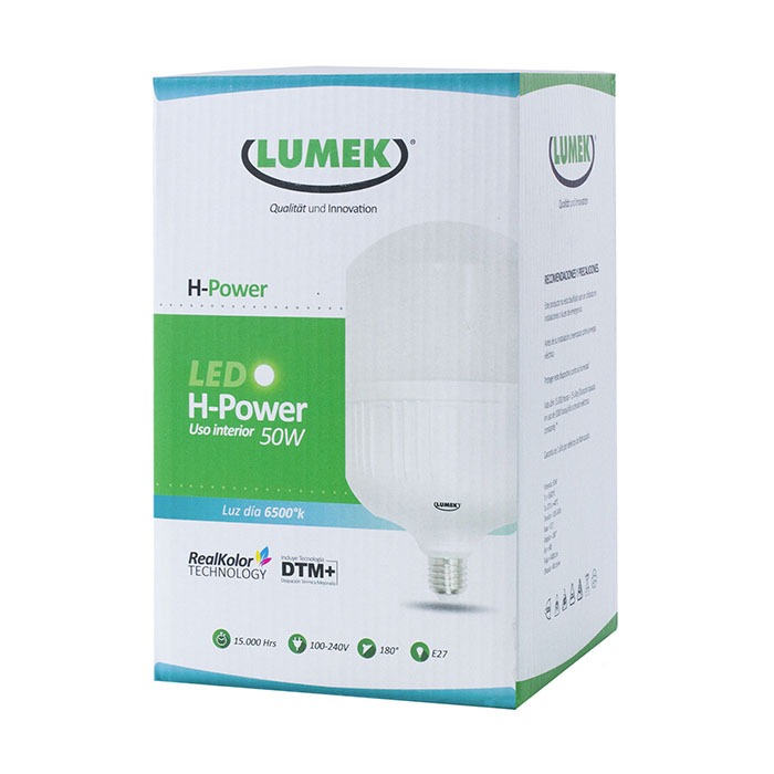 BOMBILLO 50W LED 6500K 100-240V 4000LM (068LUK028)