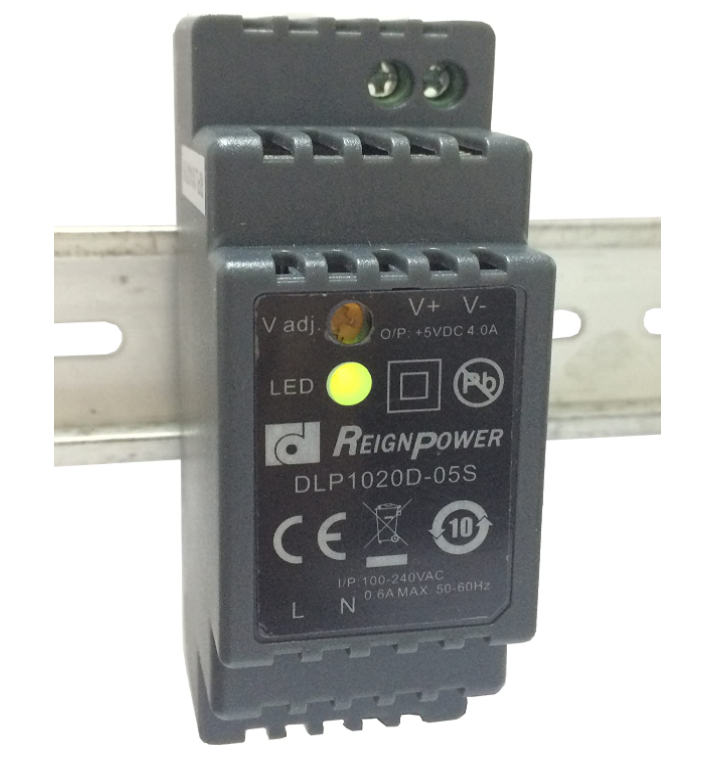 FUENTE D/ALIM. SW 5VDC/20W 90-264V  P/RIEL