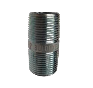 NIPLE CORTO 1/2" X 2" NPT
