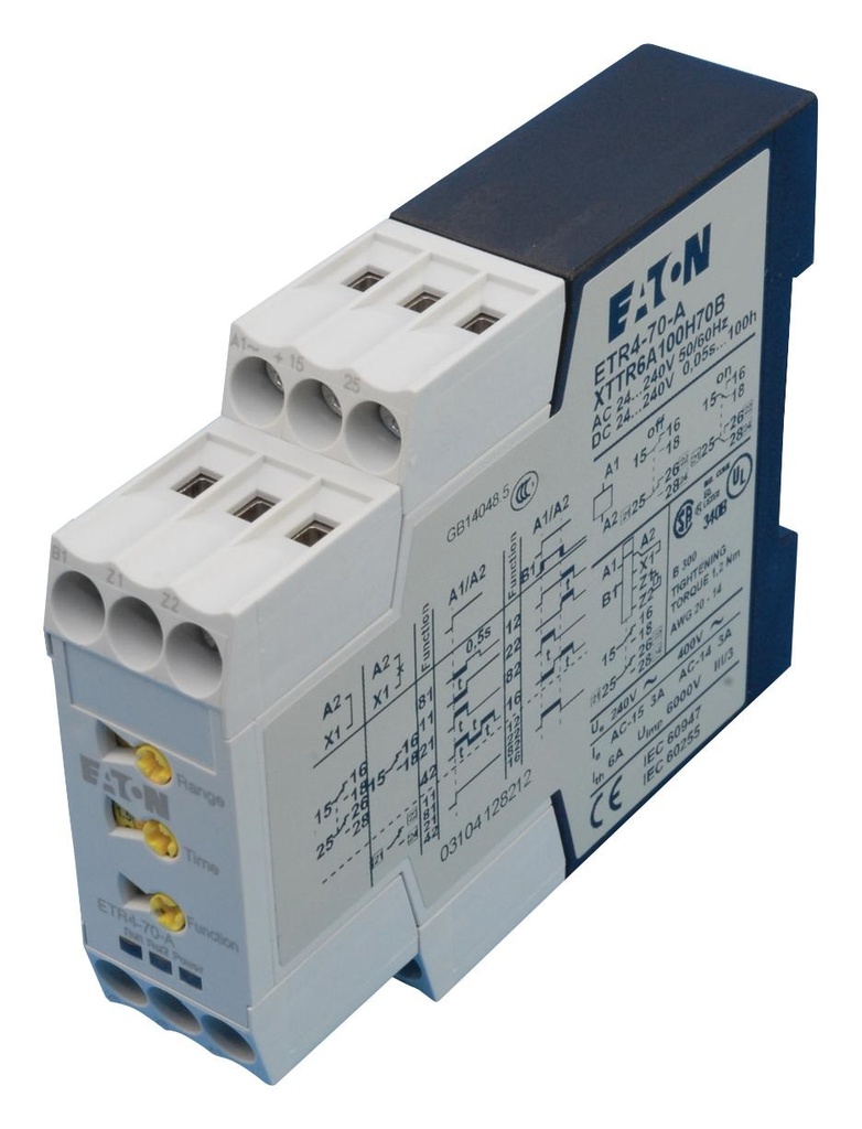 TEMP. ELECT. 24/240VAC/DC 22,5MM 50/60HzMULTIFUNCION  (MOL0301)