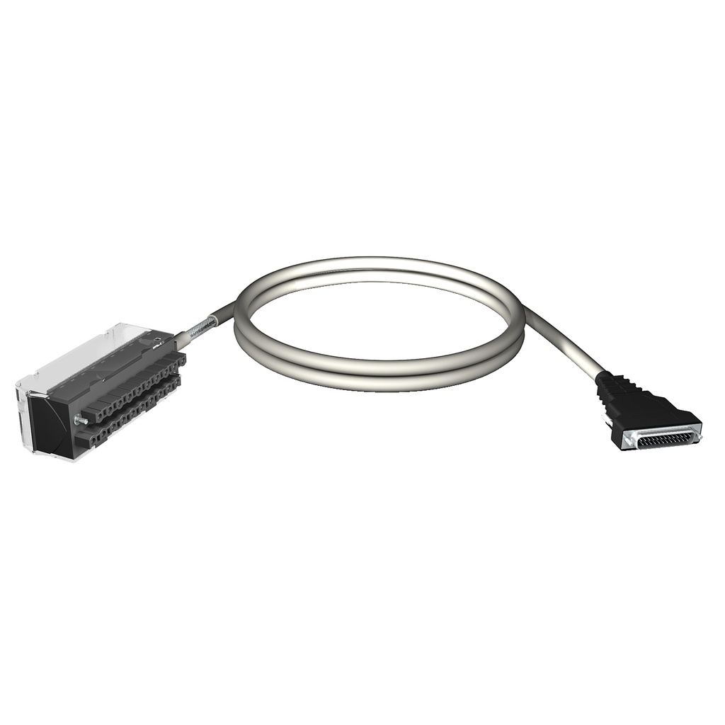 JUEGO D/CABLE TERMINAL 20 VIAS CONECTOR 25 PINES  E/S X80 X 1,5M