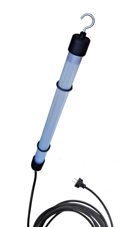 LAMPARA 1X9W-110V X 10 MTS PORTATIL