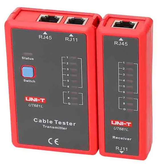 TESTER PRBADOR D/RED PARA CABLES RJ45/RJ11