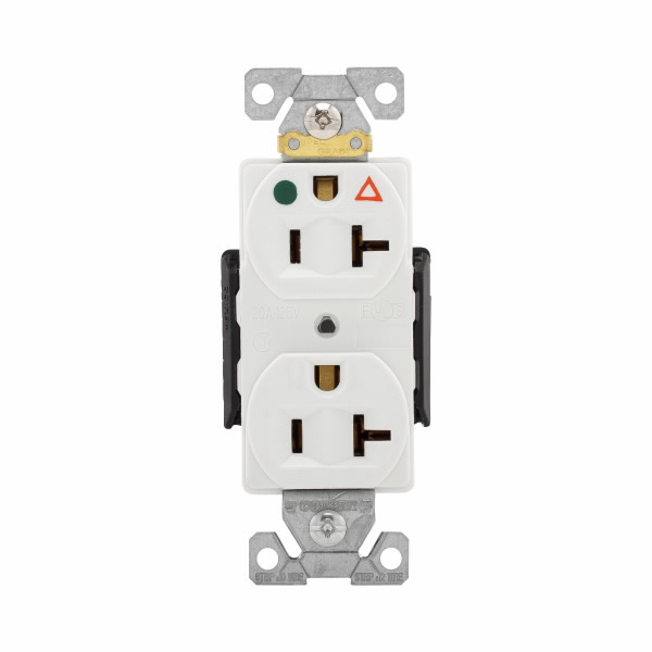 [IG8300W] TOMA CTE DOBLE G/HPTAL 20AMP 125V 2P+T BLANCO N520R