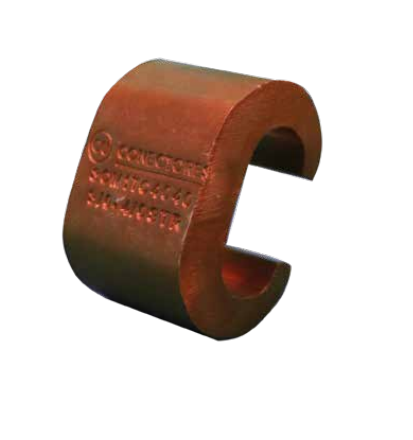 [CC4040] CONECTOR P/DERIV. "C" CABLE 4/0 AWG A 4/0 AWG (3CM1TC4040)