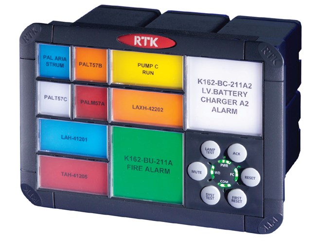 [MTLRTK725B] INDICADOR D/ALARMA REMOTO P/PANEL