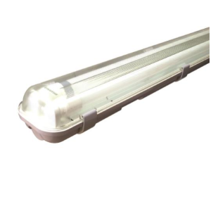 [LH225S] LAMPARA 2X25W HERMETICA COLGANTE LED P/TUBO T5