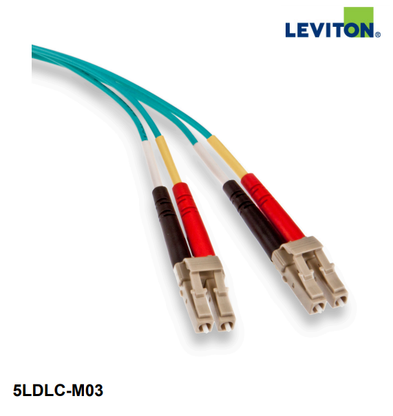 PATCH CORD DUPLEX  10GLC-LC F/O 50μm X 3 MT