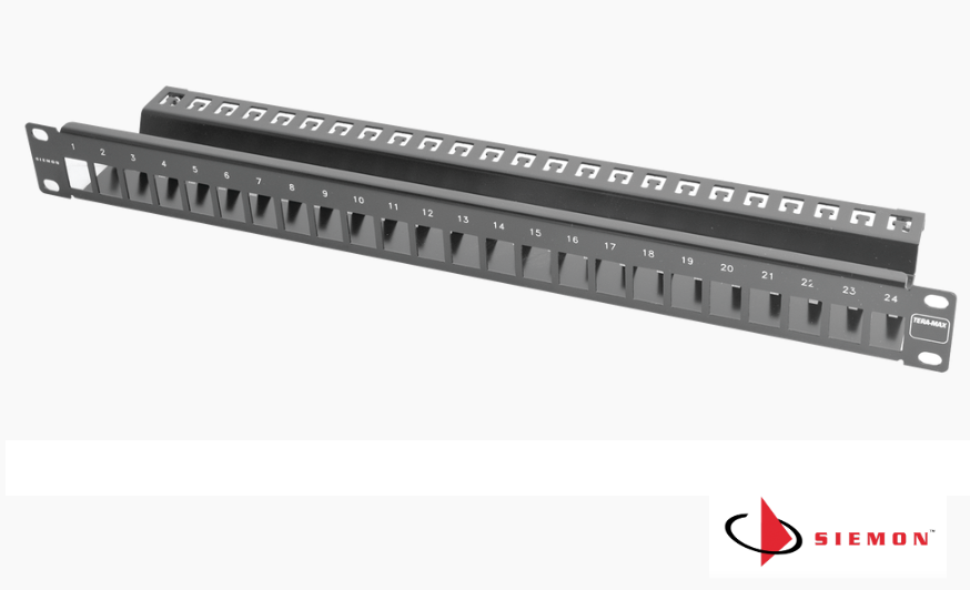 [TM-PNLZ-24-0] HERRAJE 24 PUESTOS BLINDADO P/PATCH PANEL Z-MAX Y TERA 1RU (SIE0093)