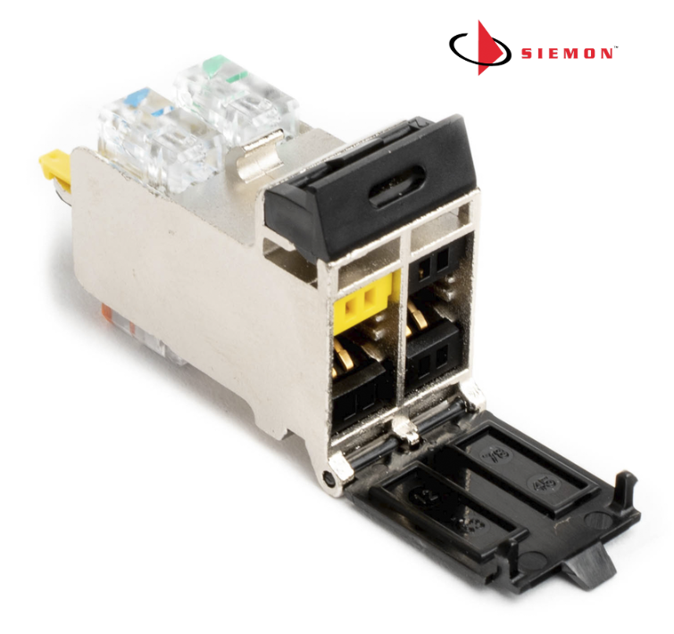 TOMA JACK TERA CAT 7A BLINDADO C/TAPA NEGRO (SIE0052)