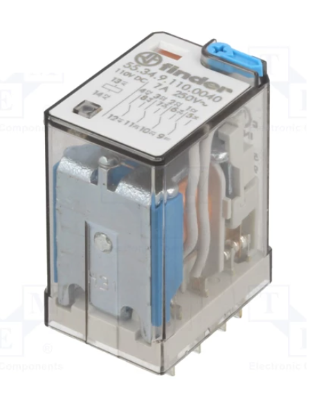 [FN0432] RELEVO 14 PINES 125VDC/15AMP (55.34.9.125.0040)