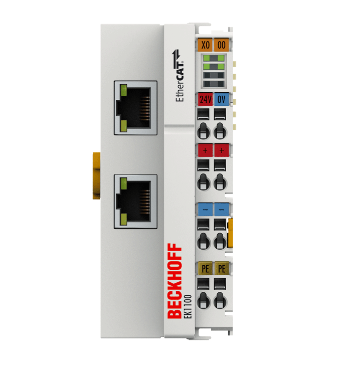 [EK1100] CONVERTIDOR D/SEÑALES ETHERNET A E-BUS 24VCC 2 ENTRADAS RJ45