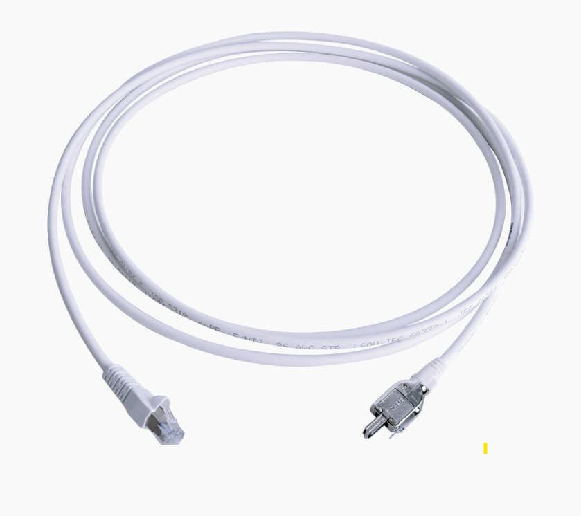 [T2E2-01M-B06L] PATCH CORD 2 PARES F/UTP CAT 5E BLIND. 1 MT BLANCO (SIE0055 )