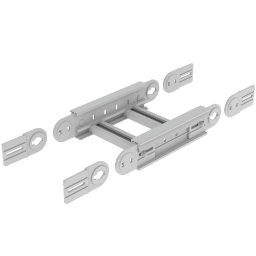 ANGULO VERTICAL P/BANDEJA ESCALERA 300X85 PVC