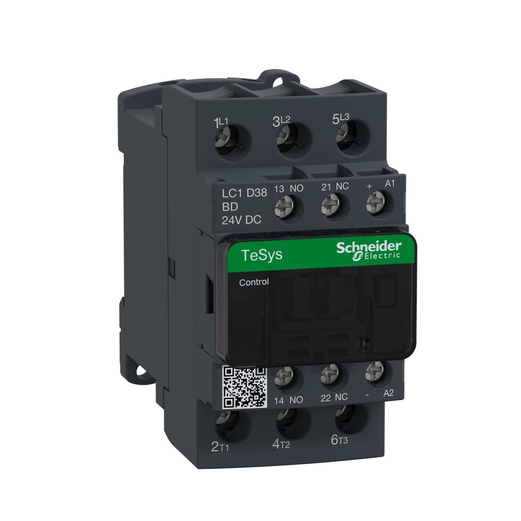 CONTACTOR TRIP. 38 AMP. 1NA/1NC 24V