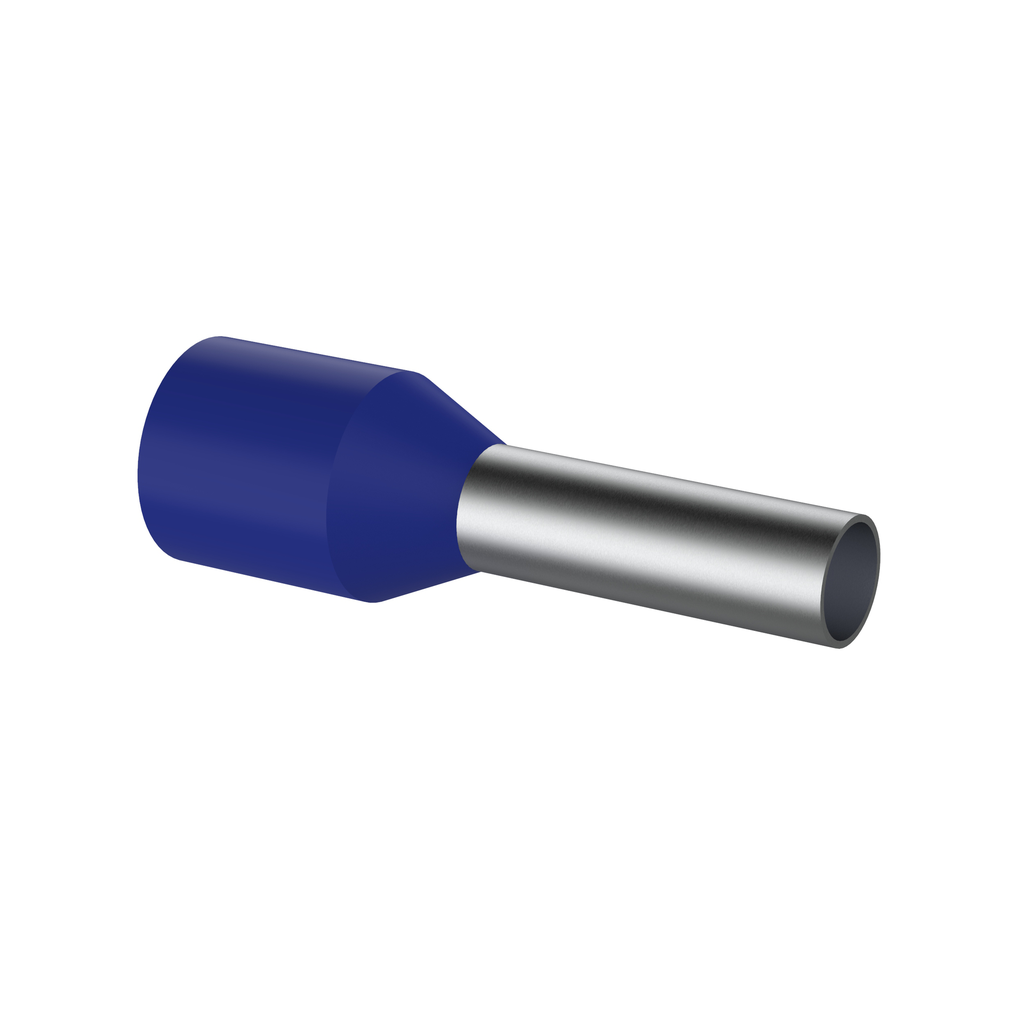 TERMINAL PIN 14 AWG AZUL BAR.CORTO 0.31