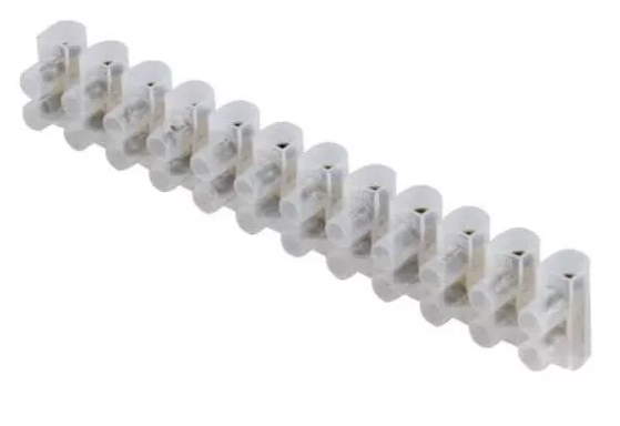 REGLETA PLAST. 12 PTOS 30 AMP 22-10AWG