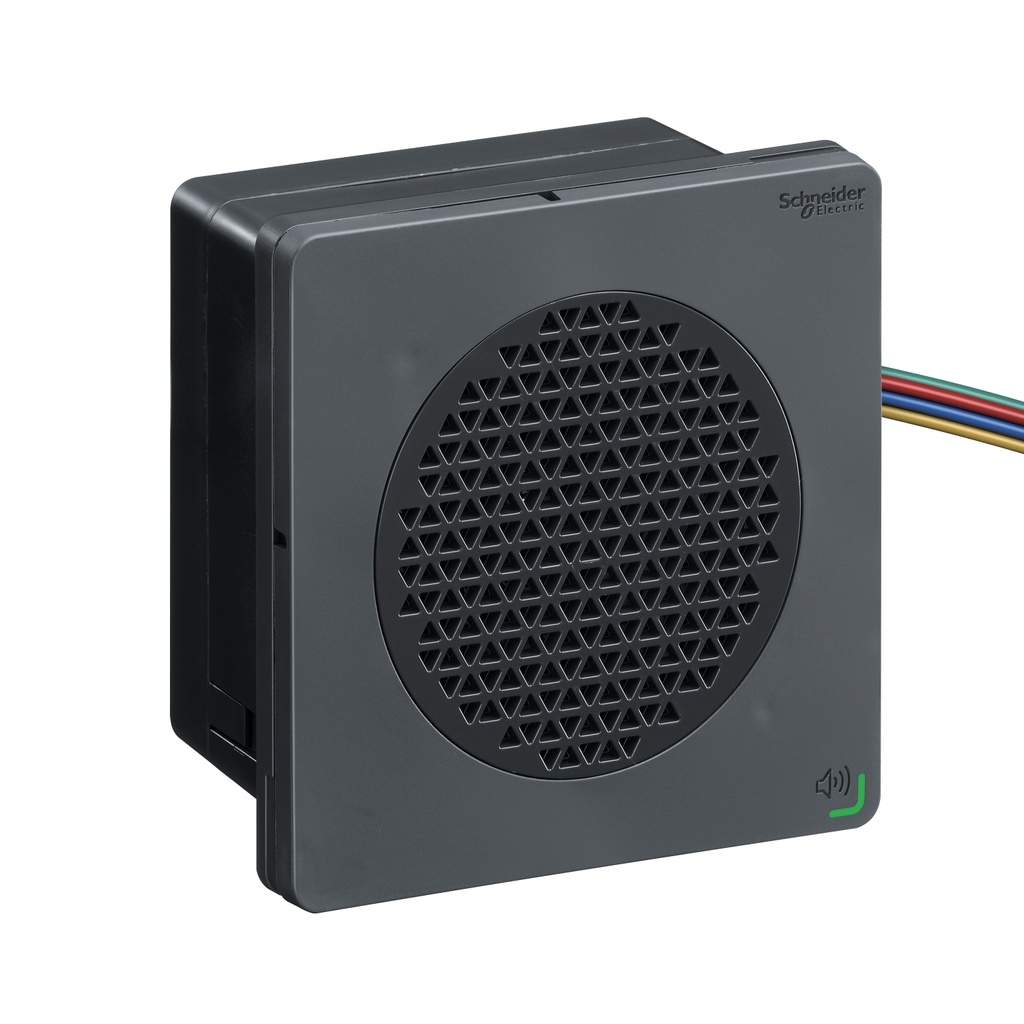 ALARMA D/VOZ EDITABLE 12-24V 96mm 3.8W