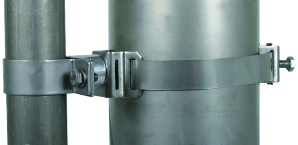 [BSD50DS30SB50.300V2A] BANDA SOPORTE. TUBO APRET. 50-300mm ACERO INOX.