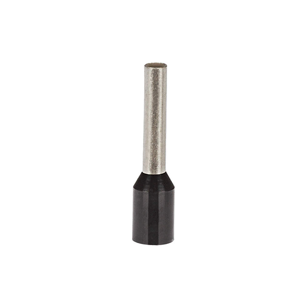 TERMINAL PIN HUECO 16 AWG NEGRO