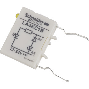MODULO P/SUPRES.C/LED INDIC.12-24V AC/DC (023022)