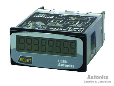 [LE8NBN] HOROMETRO 24X48MM 24-240 VAC , 6-240VDC+