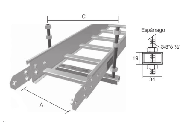 SOPORTE PELDANO  30CM