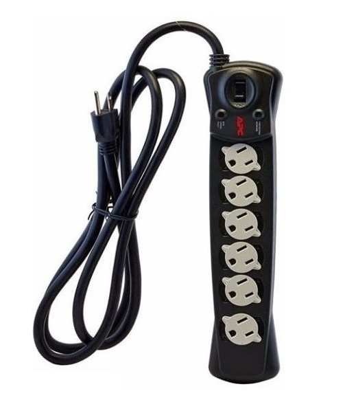 [P6B-LM] MULTITOMA 6 PUESTOS 120V C/SUPRES(5080)