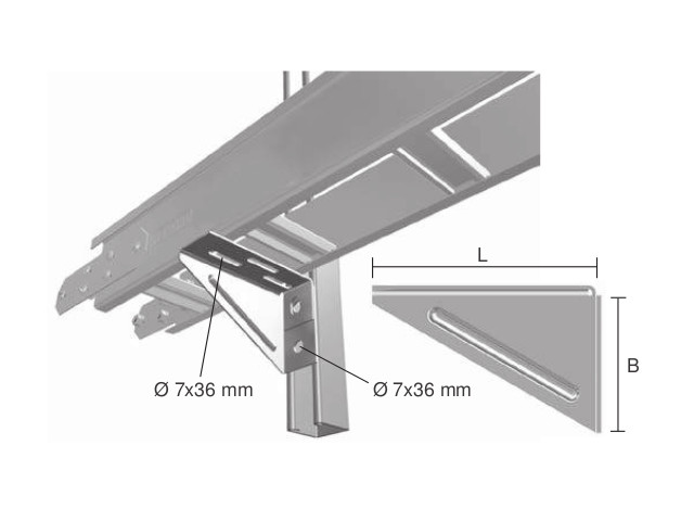 SOPORTE REPISA 40cm