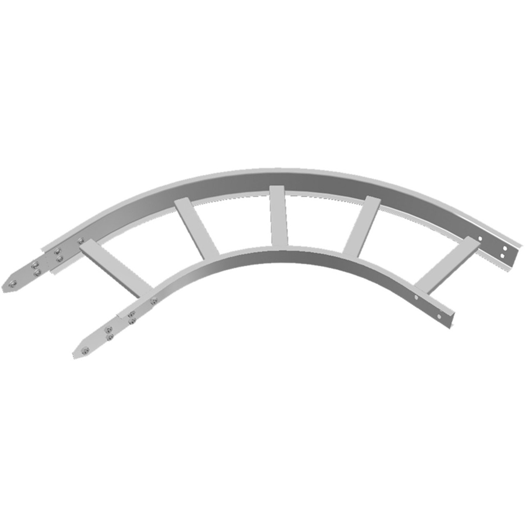 CURVA H/TAL LIVIAN.10cm A 90 INCLUYE UNIONES