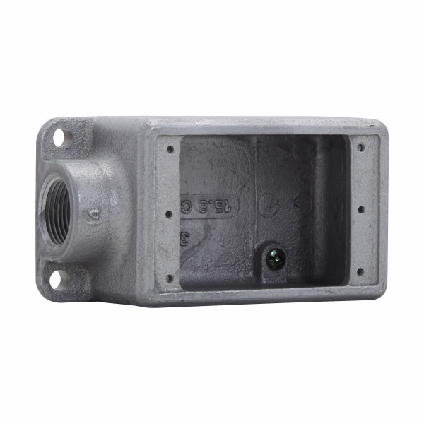 [FS-3] CAJA FS 1 SALIDA 1" 2x4 EN ALUMINIO (FS3 SA)