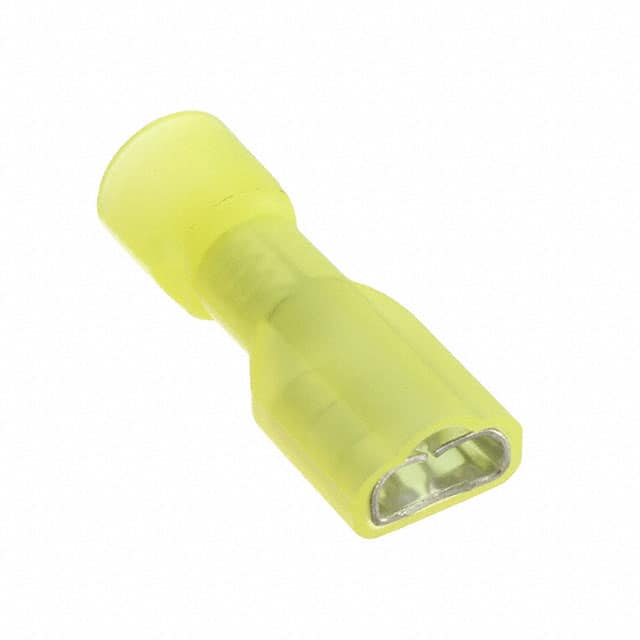TERMINAL HEMBRA 10-12 AMARILLO (FASTON 1/4)