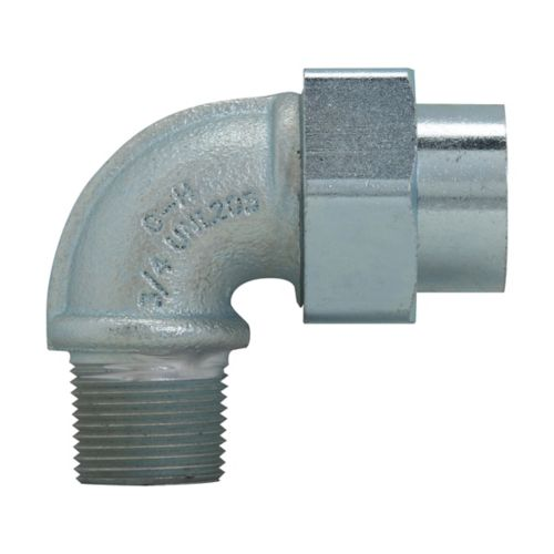 CODO CORTO 90 (REDUCCION) 3/4 A 1/2"NEM7 HIERRO