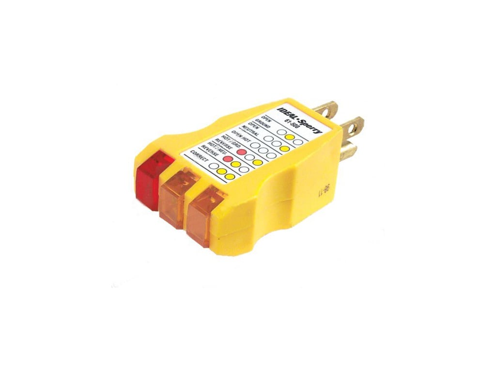 [61-500] TESTER PROBADOR DE FASE COLOR AMARILLO