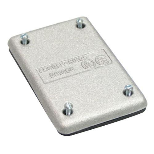 TAPA CIEGA P/CAJA FS Y FD 2X4 ALUMINIO