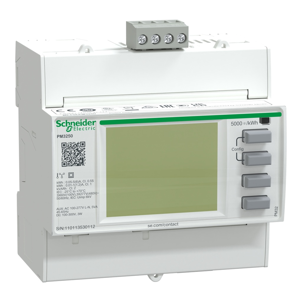 [METSEPM3250] MEDIDOR D/ENERGIA POWER LOGIC PM3250