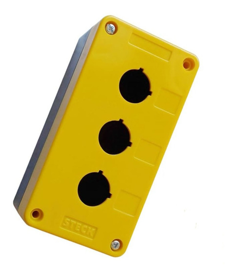 [S-Q3K] CAJA P/ESTAC. 3 BOTON 22MM