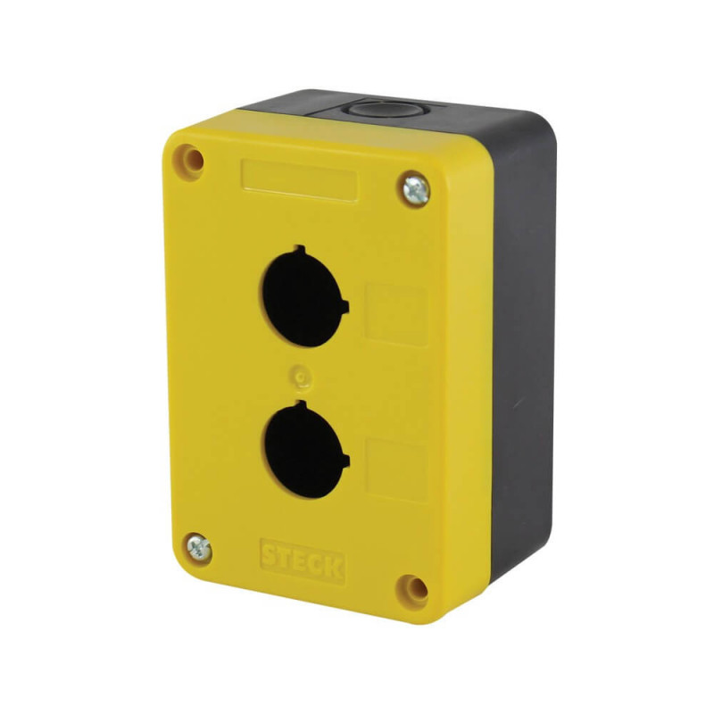 [S-Q2K] CAJA P/ESTAC. 2 BOTON 22MM