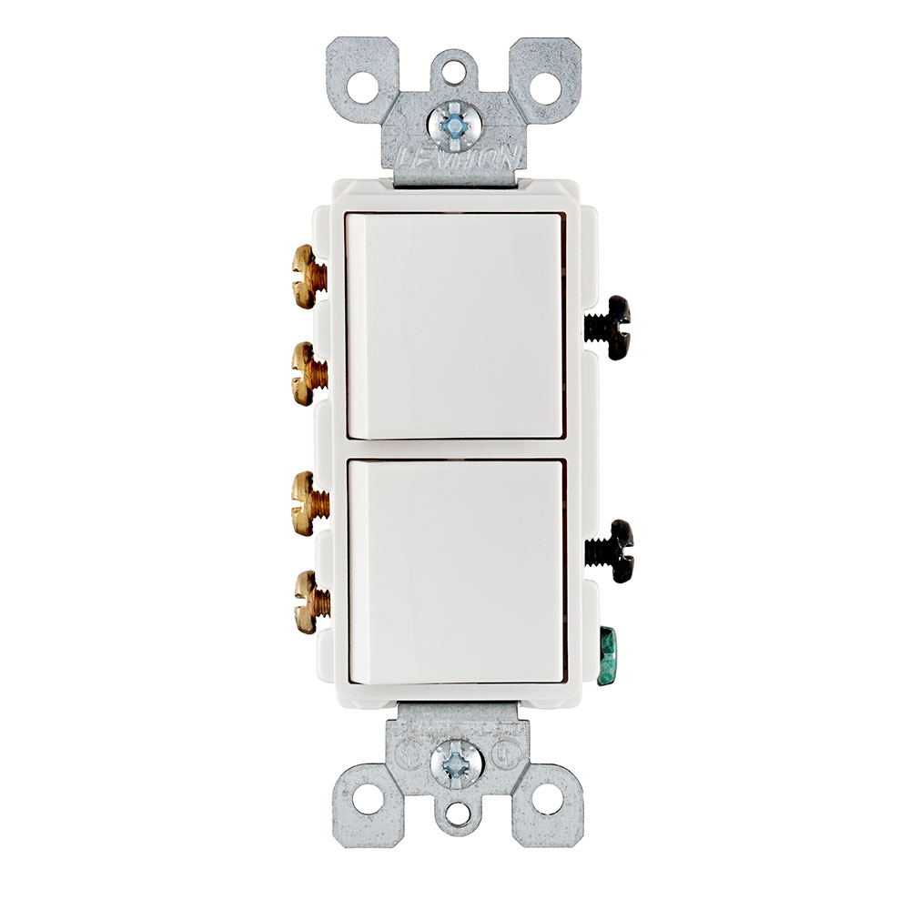 INT. DOBLE CONM. 15 AMP BLANCO DECORA (WID0070)