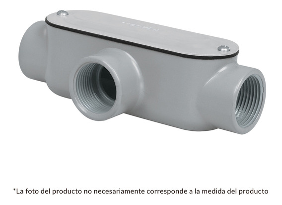 CONDULETA (T) 1-1/2" SERIE 3 TAPA ALUMIN