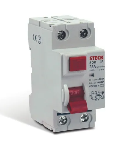 [SDR-22530] MINI INT. 2x25 AMP DIFERENCIAL 230V 30mA