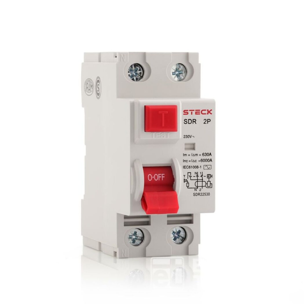 [SDR-24030] MINI INT. 2x40 AMP DIFERENCIAL 230V 30mA