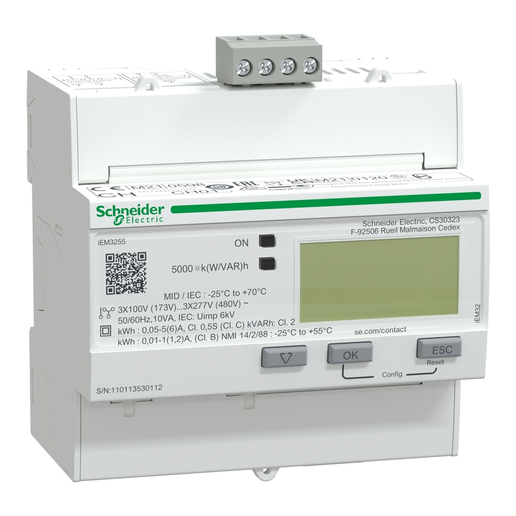 [A9MEM3250] MEDIDOR D/ENERGIA ACTI 9 5 AMP