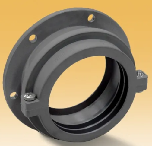 [GTR-95G] CONECTOR RECTO 4" (95MM PLAST. NYLOFIX)