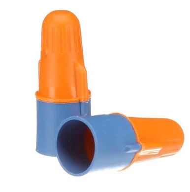 [O/B] CONECTOR RESORTE 22-12 AWG NARANJA/AZUL