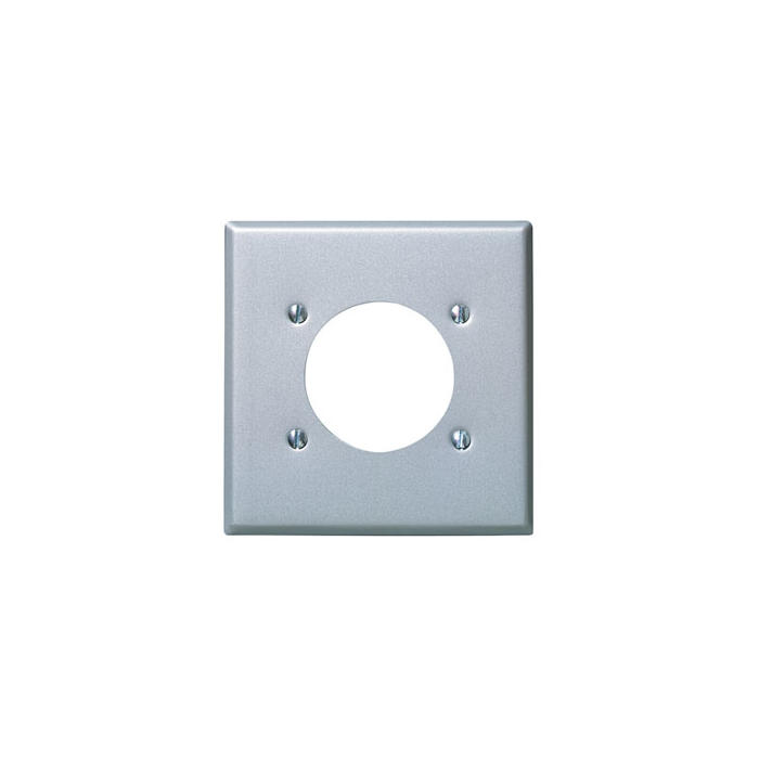 TAPA EN ACERO INOX. P/TOMA ESTUFA 30-50A