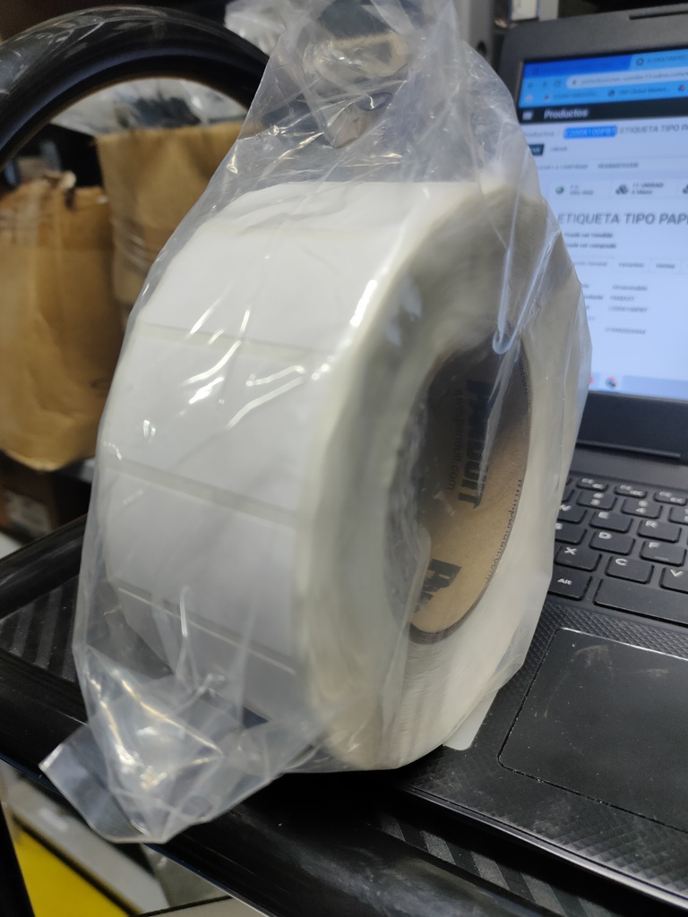 [C200X100PBT] ETIQUETA TIPO PAPEL P/TDP ROLLOX2500