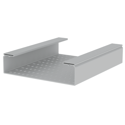 [66420] BANDEJA PORTACABLE PVC 400X100X3MTS PERFORADA
