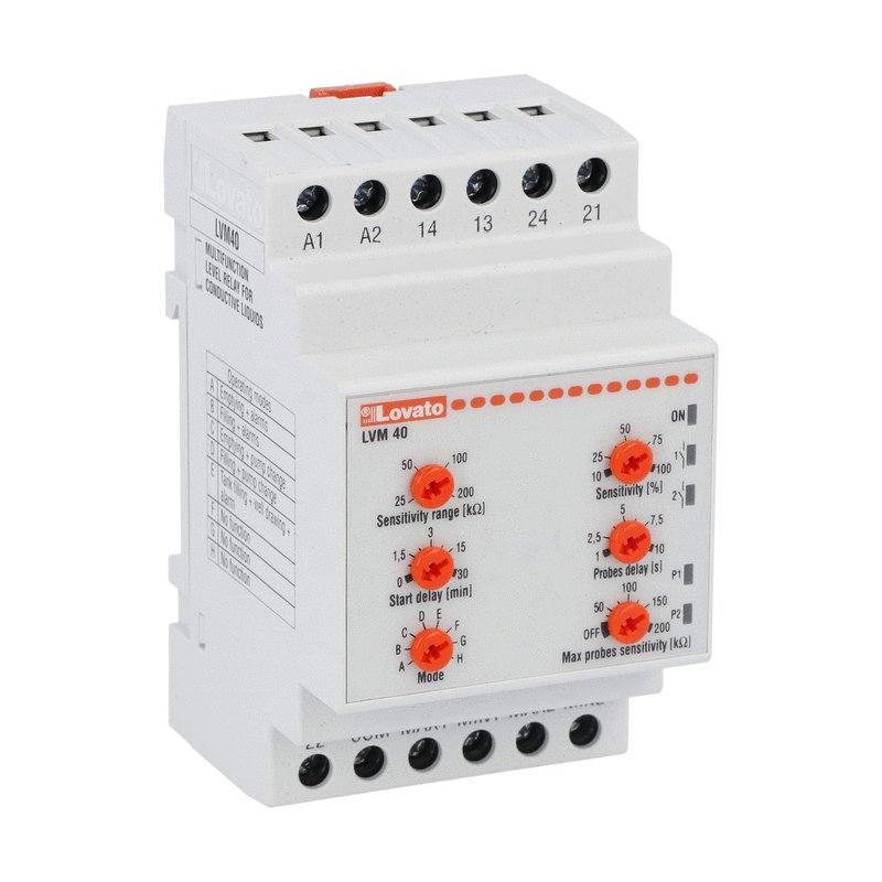 CONTROLADOR D/NIVEL 110-120VAC D/RIEL