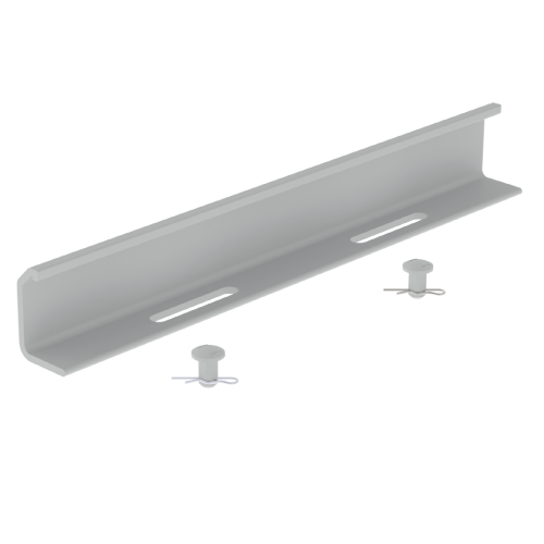 [66824] UNION P/BANDEJA PORTACABLE 60mm PVC X 2TORNILLOS